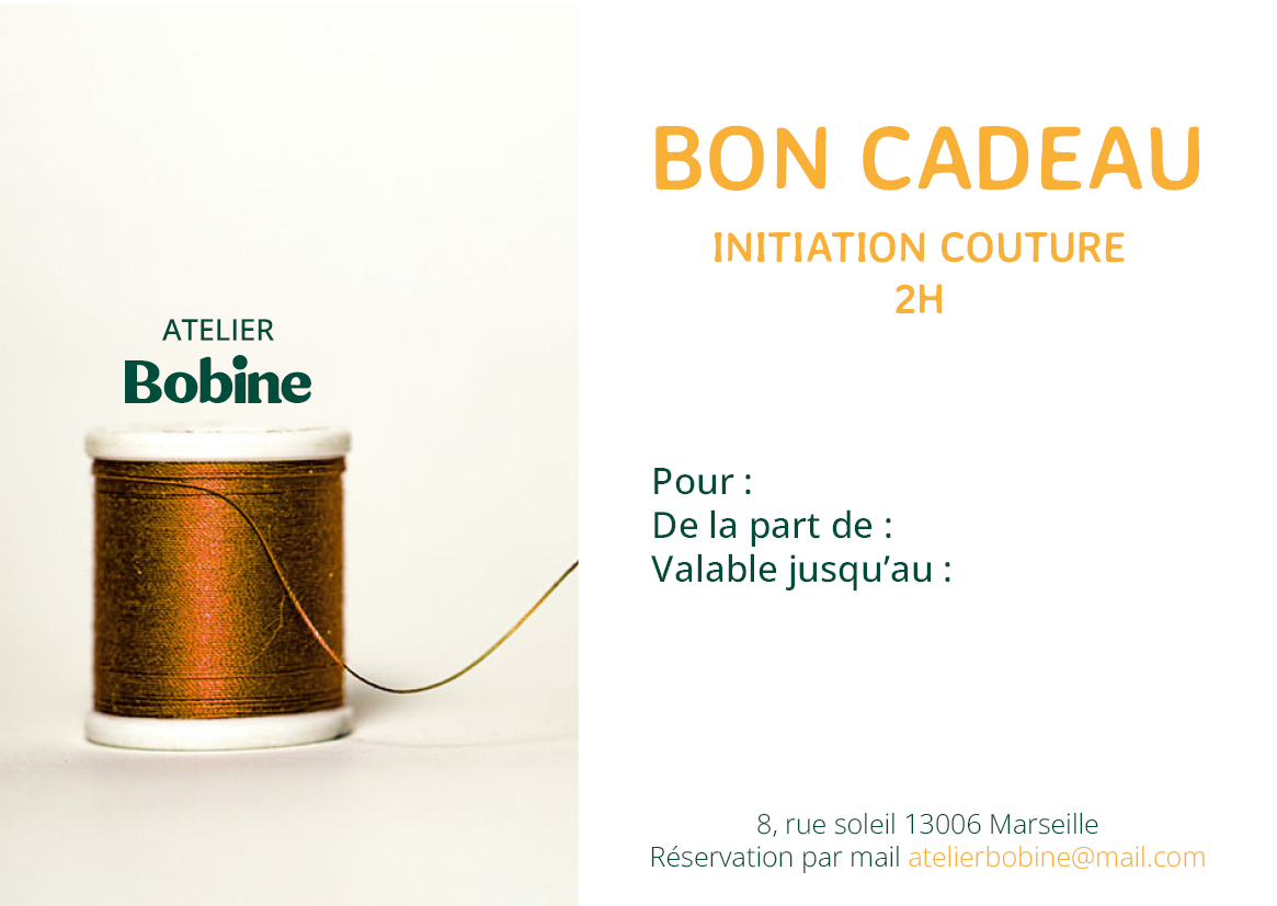Bon cadeau couture
