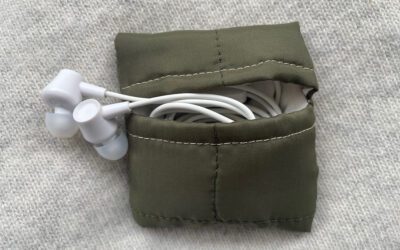 Vidéo – Coudre un étui pour écouteurs